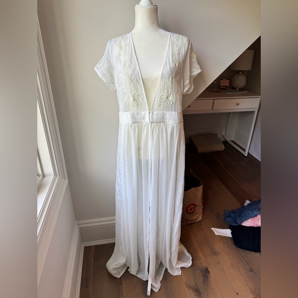 ASOS Curve White Dress